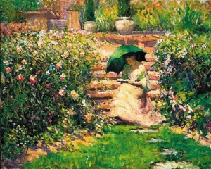 woman-reading-in-a-garden